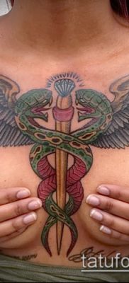 Фото тату крылья Гермеса — 06072017 — пример — 015 Tattoo wings of Hermes