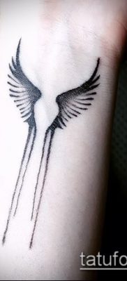 Фото тату крылья Гермеса — 06072017 — пример — 019 Tattoo wings of Hermes