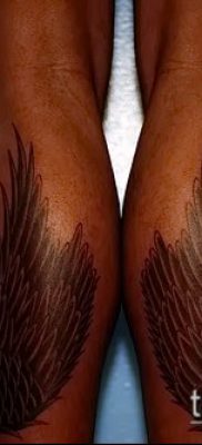 Фото тату крылья Гермеса — 06072017 — пример — 026 Tattoo wings of Hermes