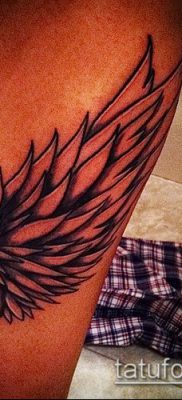 Фото тату крылья Гермеса — 06072017 — пример — 028 Tattoo wings of Hermes