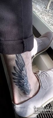 Фото тату крылья Гермеса — 06072017 — пример — 029 Tattoo wings of Hermes