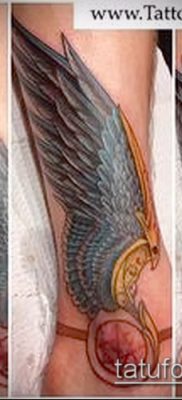 Фото тату крылья Гермеса — 06072017 — пример — 032 Tattoo wings of Hermes