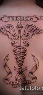 Фото тату крылья Гермеса — 06072017 — пример — 043 Tattoo wings of Hermes