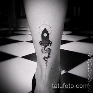 Фото тату ракета - 18072017 - пример - 106 Tattoo rocket