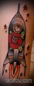 Фото тату ракета - 18072017 - пример - 107 Tattoo rocket