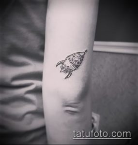 Фото тату ракета - 18072017 - пример - 112 Tattoo rocket