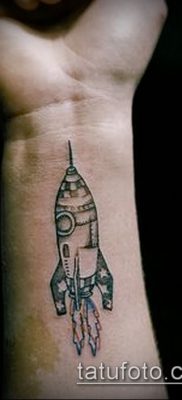 Фото тату ракета — 18072017 — пример — 115 Tattoo rocket