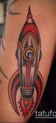 Фото тату ракета — 18072017 — пример — 128 Tattoo rocket