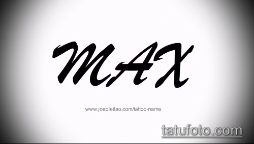Фото эскиз тату имя - 11072017 - пример - 036 Sketch of tattoo name