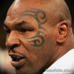 фото Тату Майка Тайсона на лице от 29.07.2017 №003 - Mike Tyson's Tattoo Face Tattoo