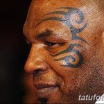 фото Тату Майка Тайсона на лице от 29.07.2017 №006 - Mike Tyson's Tattoo Face Tattoo