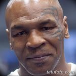 фото Тату Майка Тайсона на лице от 29.07.2017 №015 - Mike Tyson's Tattoo Face Tattoo