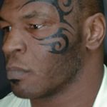фото Тату Майка Тайсона на лице от 29.07.2017 №024 - Mike Tyson's Tattoo Face Tattoo