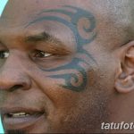 фото Тату Майка Тайсона на лице от 29.07.2017 №035 - Mike Tyson's Tattoo Face Tattoo