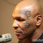 фото Тату Майка Тайсона на лице от 29.07.2017 №046 - Mike Tyson's Tattoo Face Tattoo
