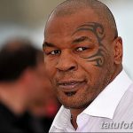 фото Тату Майка Тайсона на лице от 29.07.2017 №048 - Mike Tyson's Tattoo Face Tattoo