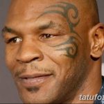 фото Тату Майка Тайсона на лице от 29.07.2017 №054 - Mike Tyson's Tattoo Face Tattoo