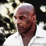 фото Тату Майка Тайсона на лице от 29.07.2017 №061 - Mike Tyson's Tattoo Face Tattoo