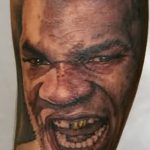 фото Тату Майка Тайсона на лице от 29.07.2017 №063 - Mike Tyson's Tattoo Face Tattoo