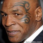 фото Тату Майка Тайсона на лице от 29.07.2017 №066 - Mike Tyson's Tattoo Face Tattoo