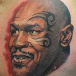 фото Тату Майка Тайсона на лице от 29.07.2017 №068 - Mike Tyson's Tattoo Face Tattoo