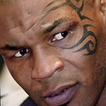 фото Тату Майка Тайсона на лице от 29.07.2017 №070 - Mike Tyson's Tattoo Face Tattoo