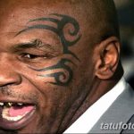 фото Тату Майка Тайсона на лице от 29.07.2017 №071 - Mike Tyson's Tattoo Face Tattoo