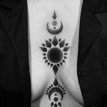 фото рисунок хной под грудью от 29.07.2017 №002 - Drawing henna under the breast