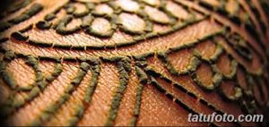 фото рисунок хной под грудью от 29.07.2017 №033 - Drawing henna under the breast