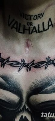 фото тату колючая проволока от 26.07.2017 №024 — Tattoo barbed wire_tatufoto.com
