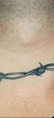 фото тату колючая проволока от 26.07.2017 №038 — Tattoo barbed wire_tatufoto.com