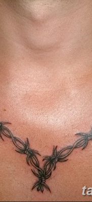 фото тату колючая проволока от 26.07.2017 №041 — Tattoo barbed wire_tatufoto.com