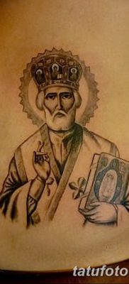Тату Николай угодник