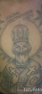 Тату Николай угодник
