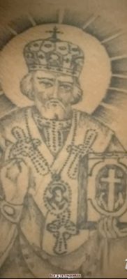 Тату Николай угодник