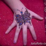 фото Мехенди бабочка от 01.08.2017 №041 - Mehendi Butterfly_tatufoto.com