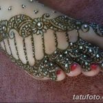 фото Мехенди на пальцах ног от 18.08.2017 №005 - Mehendi on toes_tatufoto.com