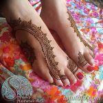 фото Мехенди на пальцах ног от 18.08.2017 №026 - Mehendi on toes_tatufoto.com