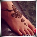 фото Мехенди на пальцах ног от 18.08.2017 №035 - Mehendi on toes_tatufoto.com