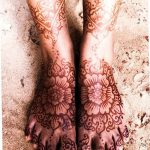 фото Мехенди на пальцах ног от 18.08.2017 №043 - Mehendi on toes_tatufoto.com