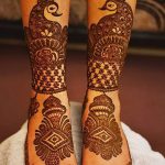 фото Мехенди на пальцах ног от 18.08.2017 №083 - Mehendi on toes_tatufoto.com