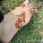фото Мехенди на пальцах ног от 18.08.2017 №099 - Mehendi on toes_tatufoto.com