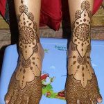 фото Мехенди на пальцах ног от 18.08.2017 №104 - Mehendi on toes_tatufoto.com
