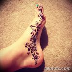 фото Мехенди на пальцах ног от 18.08.2017 №106 - Mehendi on toes_tatufoto.com