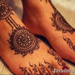 фото Мехенди на пальцах ног от 18.08.2017 №109 - Mehendi on toes_tatufoto.com