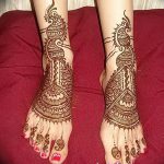 фото Мехенди на пальцах ног от 18.08.2017 №111 - Mehendi on toes_tatufoto.com