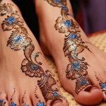 фото Мехенди на пальцах ног от 18.08.2017 №119 - Mehendi on toes_tatufoto.com
