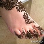 фото Мехенди на пальцах ног от 18.08.2017 №124 - Mehendi on toes_tatufoto.com