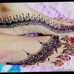 фото Мехенди на пальцах ног от 18.08.2017 №128 - Mehendi on toes_tatufoto.com