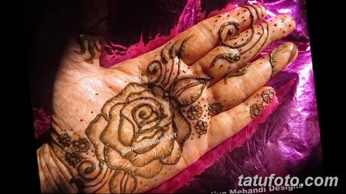 фото Мехенди роза от 19.08.2017 №077 - Mehendi Rose_tatufoto.com